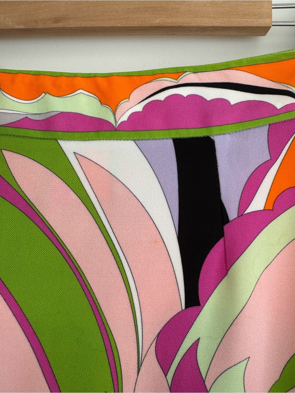 Authentic multicolor Emilio pucci tie up pleat skirt - Picture 8 of 8